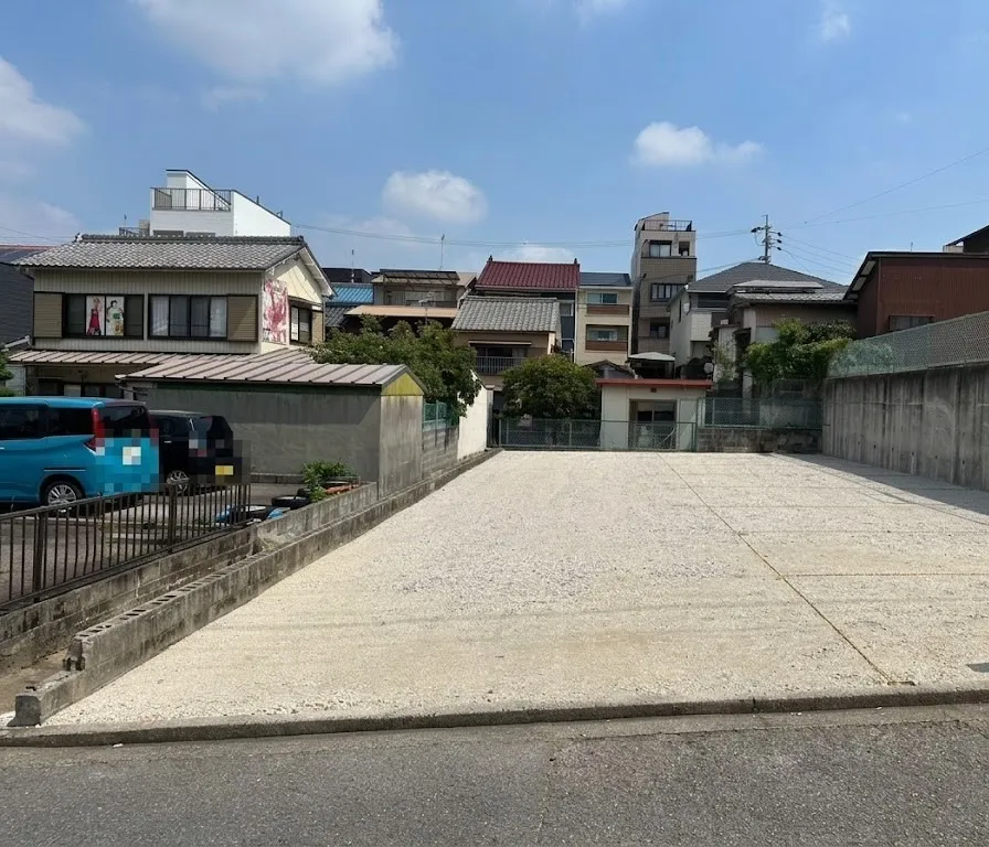 砕石敷き駐車場工事