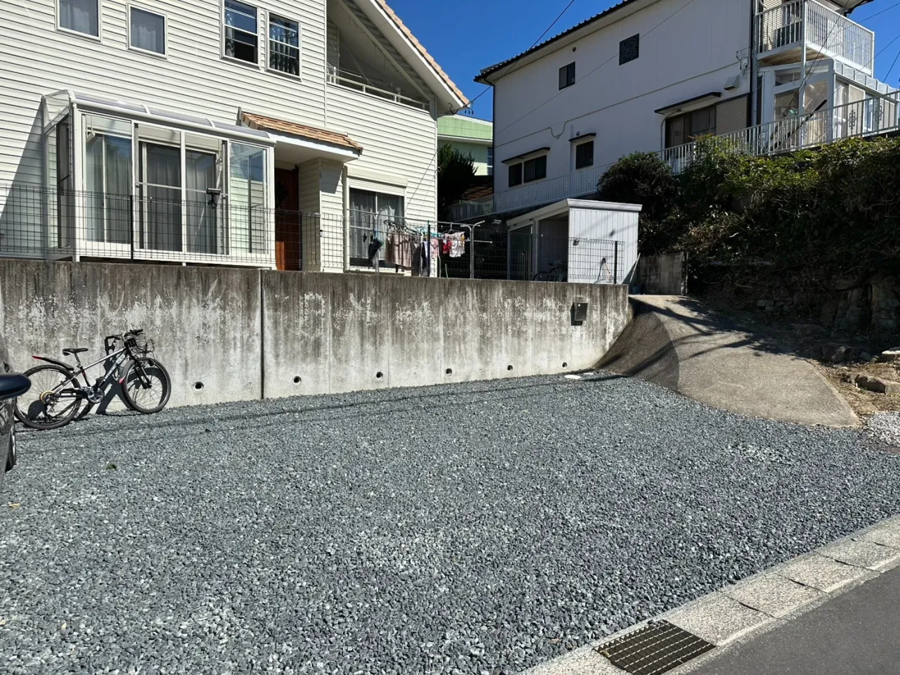 砕石工事　完了